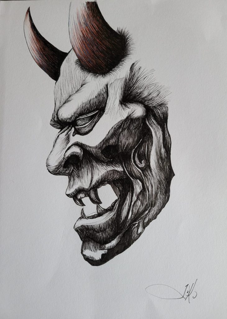 Oni mask #1