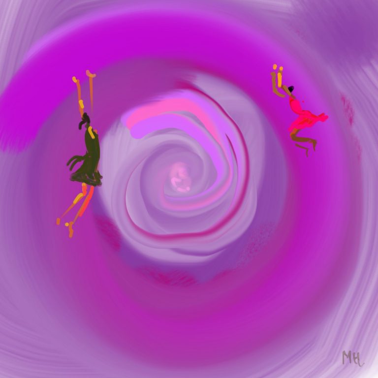 Life Regression; Digital painting