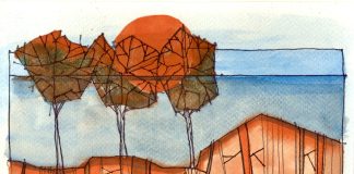 Morning Sketch, 52, rain 75%