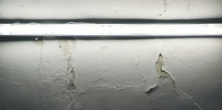 ..metaphor.. white fluorescent light on white ceiling