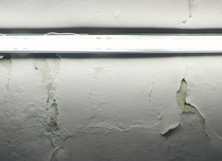 ..metaphor.. white fluorescent light on white ceiling