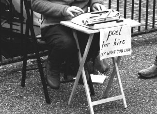 Here I am reading your sucky poetry again