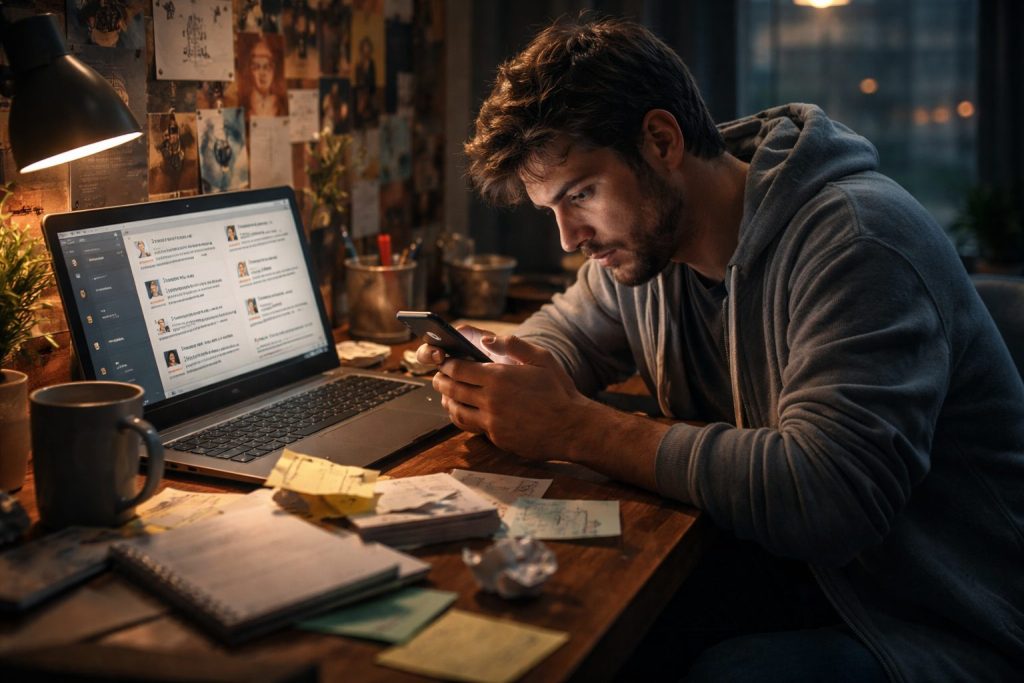 A day in the life of a social media activist
