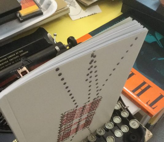 A quick hop, skip and jump through my visual poetry (and some booklets)