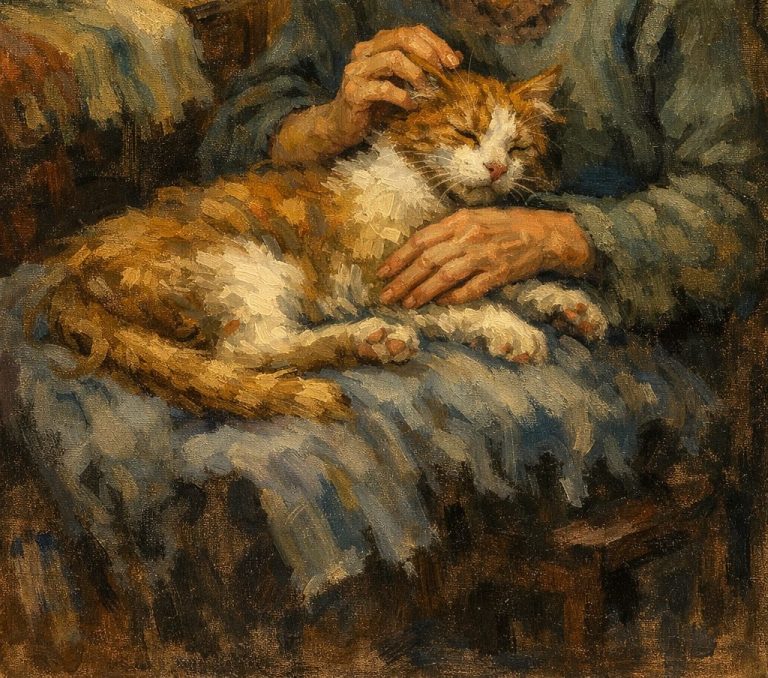 She Always Wanted a Lap Cat