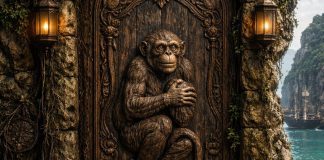 Monkey Wrench & Door