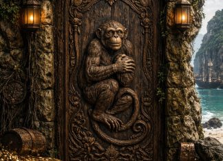 Monkey Wrench & Door