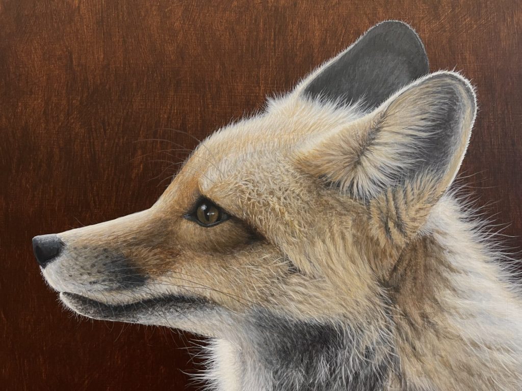 Six Acrylic Nature Paintings by Vincent Bihn II