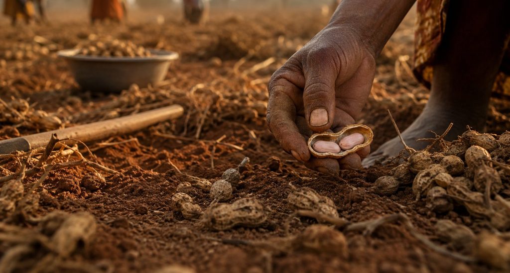Groundnut kernels
