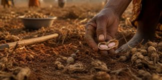 Groundnut kernels