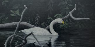 Four Acrylic Nature Paintings by Vincent Bihn II