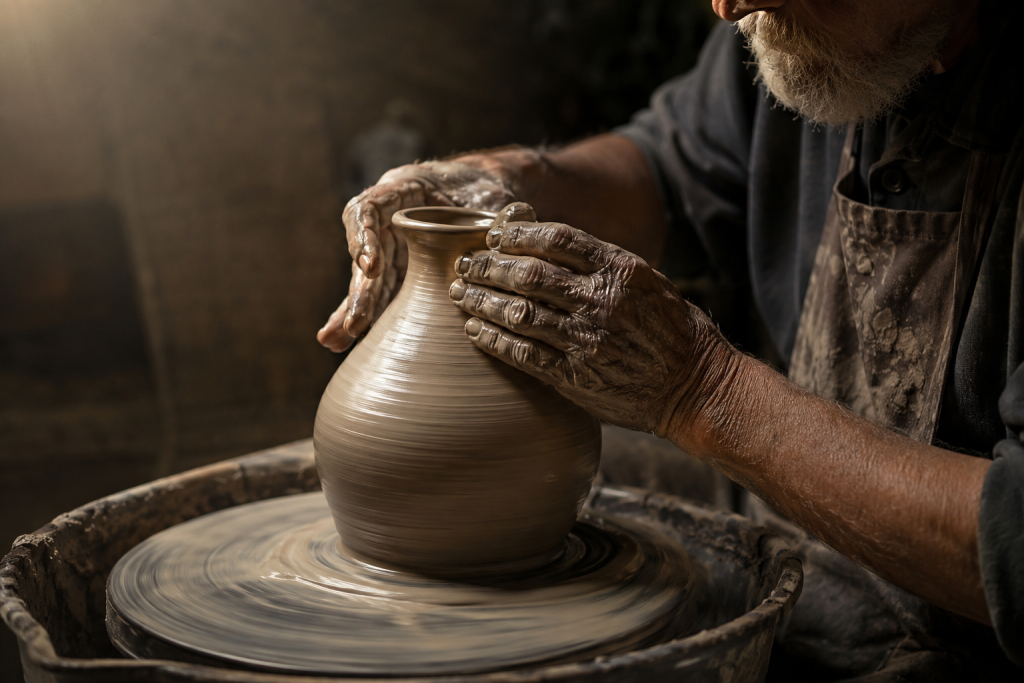 the blind potter