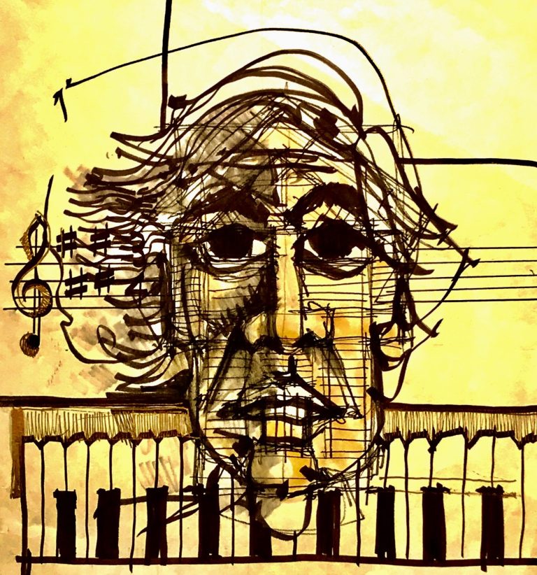 Morning Sketch, 57, Cloudy