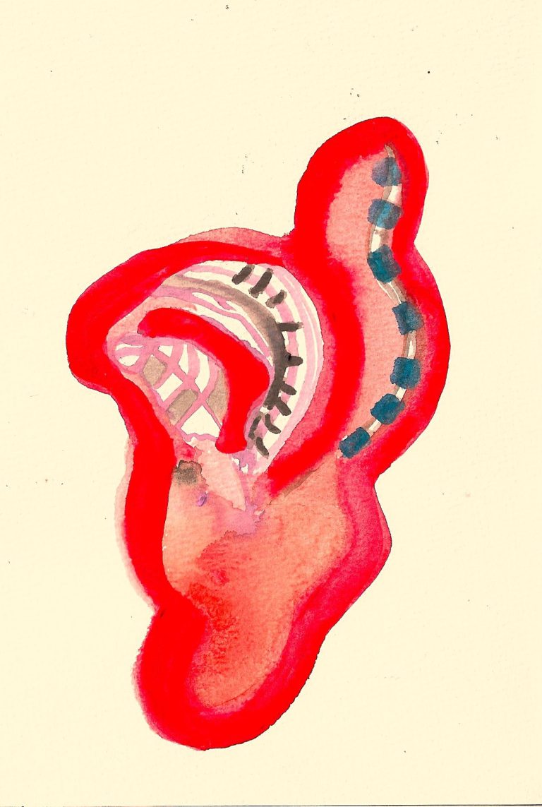 Selected works by Zoe Nikolopoulou: Gouache on Paper